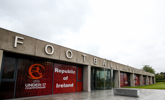 A view of FAI HQ in Abbotstown