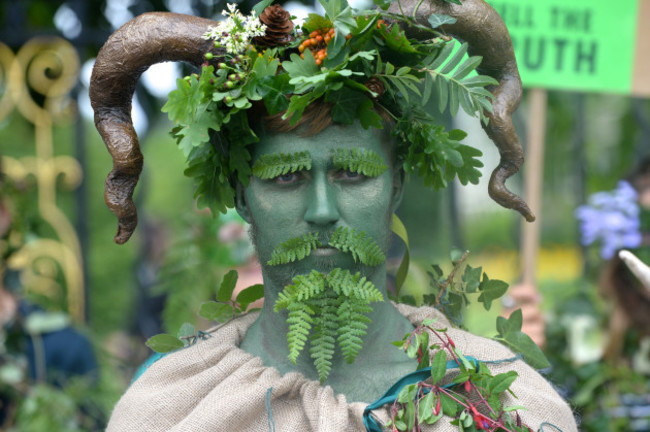 Extinction Rebellion Ireland protest