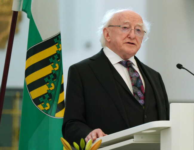 President of Ireland on a State Visit