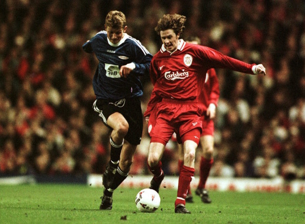 Soccer - UEFA Cup Winners Cup Quarter Final ECWC - Liverpool v SK Brann