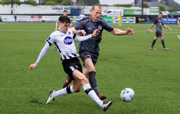 Sean Gannon with Tomislav Saric