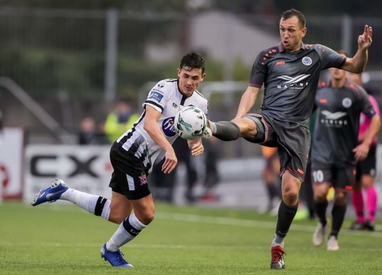 Jamie McGrath with Olegs Laizans