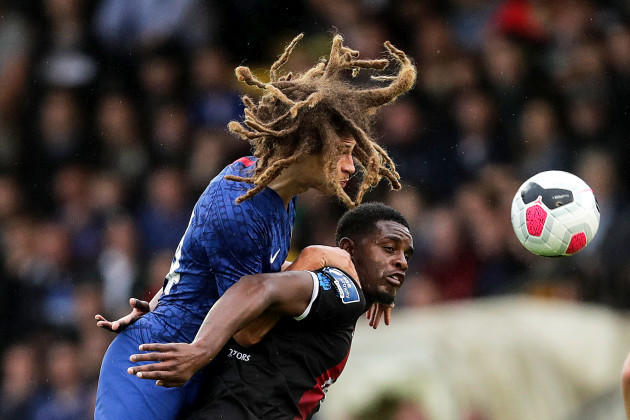 Ethan Ampadu and Andre Wright