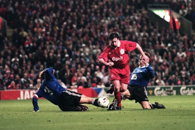 Soccer - UEFA Cup Winners Cup Quarter Final ECWC - Liverpool v SK Brann