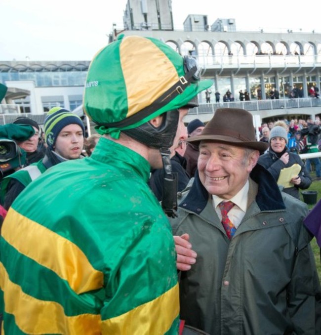 Jockey Mark Walsh and trainer John Kiely