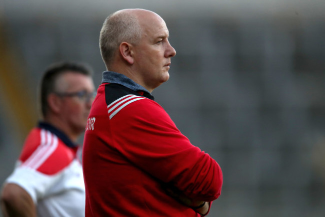 Ronan McCarthy dejected at the final whistle