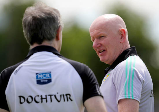 Declan Bonner before the game