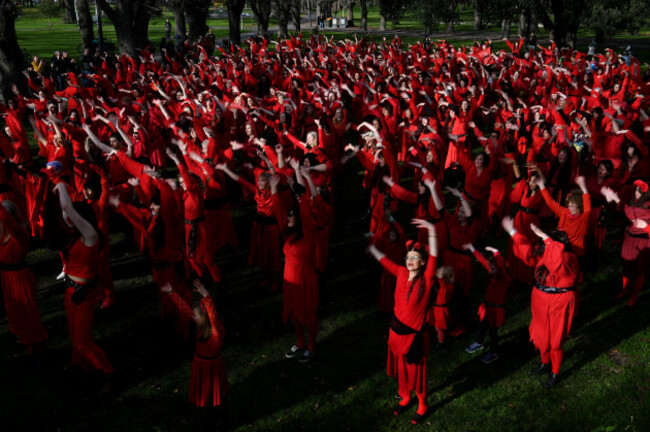 ANNUAL WUTHERING HEIGHTS FLASH MOB MELBOURNE