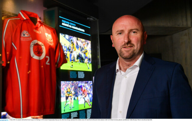 Brian Corcoran was speaking at the Bord Gáis Energy GAA U20 hurling provincial championship finals preview.