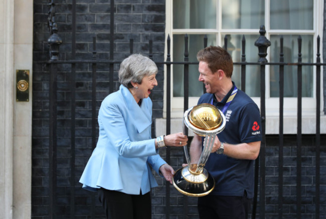 England ICC World Cup Champions Celebrations - Downing Street