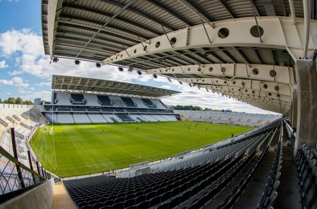 A view of Páirc Uí Chaoimh ahead of the game