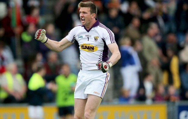 Anthony Masterson celebrates his side's second goal