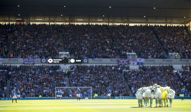 Rangers v Celtic - Ladbrokes Scottish Premiership - Ibrox Stadium