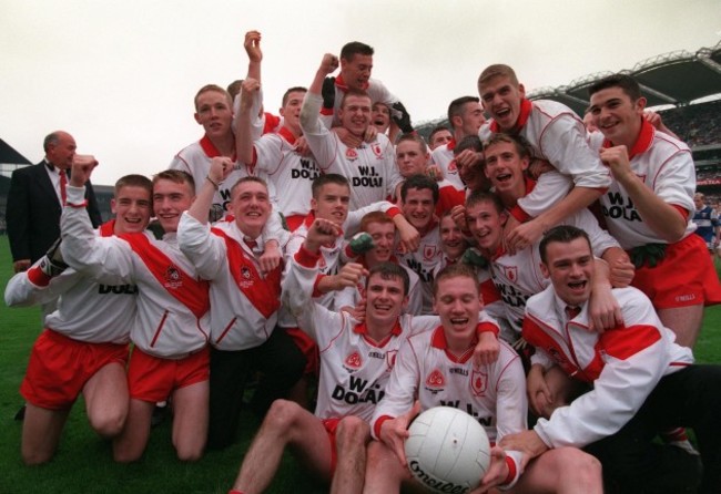 Tyrone minors celebrate