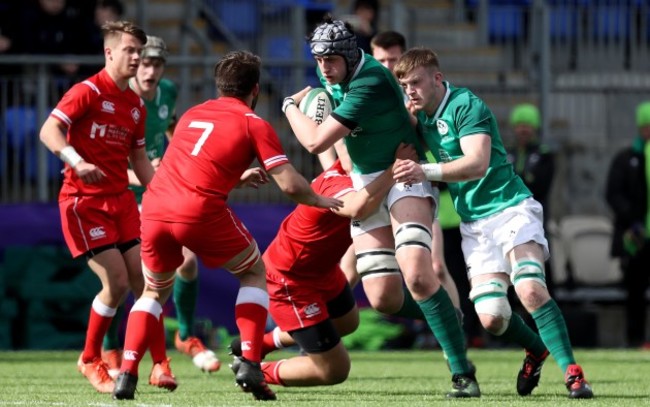 Eoin O’Connor on the attack