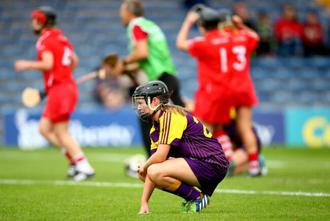 A dejected Chloe Foxe