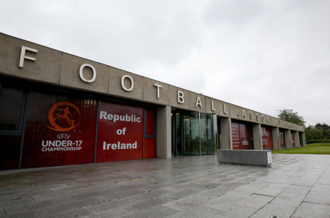 A view of FAI HQ in Abbotstown