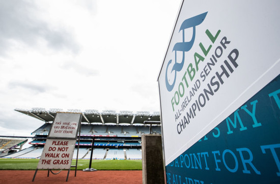 A general view of Croke Park