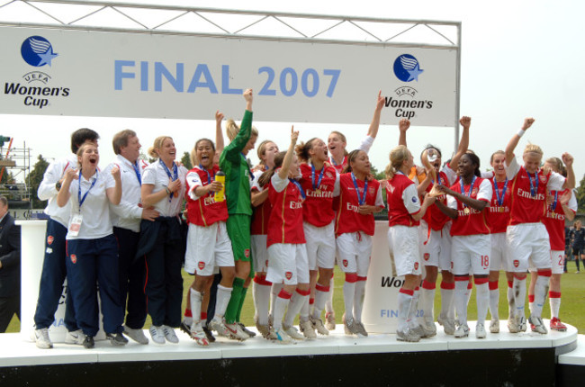 Soccer - UEFA Women's Cup - Final - Second Leg - Arsenal v Umea IK - Borehamwood