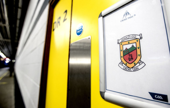 The Mayo dressing room before the game