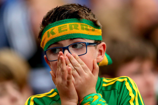 A dejected Kerry fan