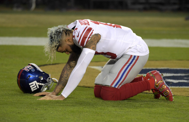 NFL: New York Giants at San Francisco 49ers