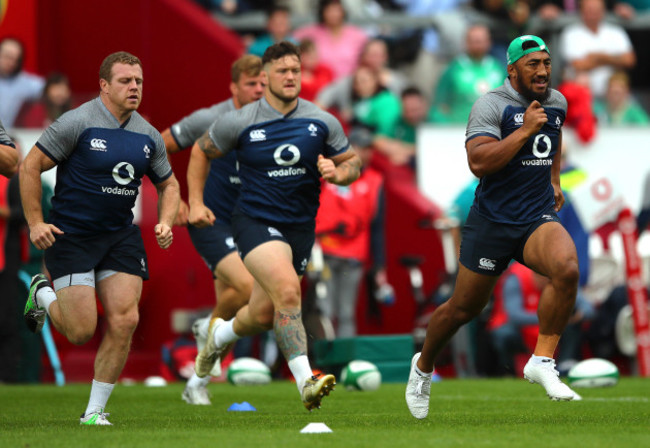 Sean Cronin, Andrew Porter and Bundee Aki