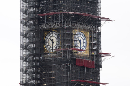 BRITAIN-LONDON-BIG BEN-BELL-160TH ANNIVERSARY