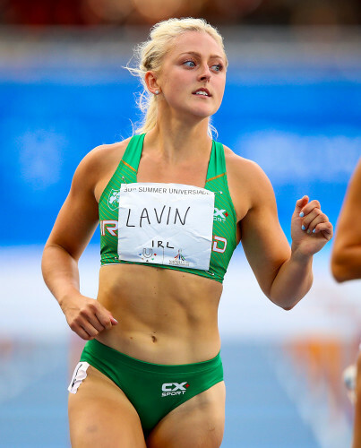 Sarah Lavin after her semi-final