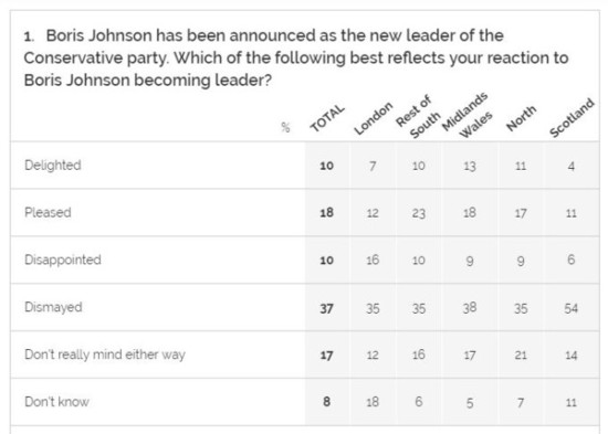 johnson poll