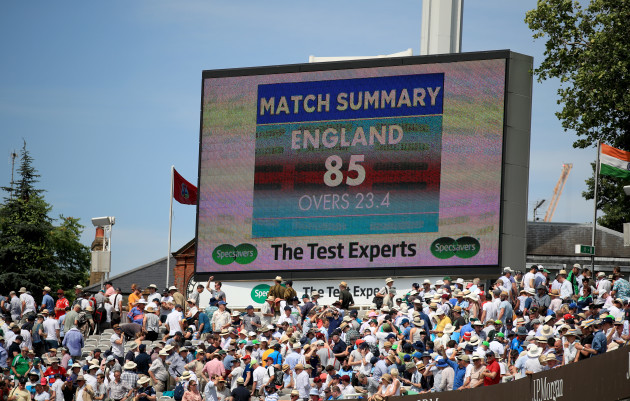 England v Ireland - Specsavers Test Series - Day One - Lord's