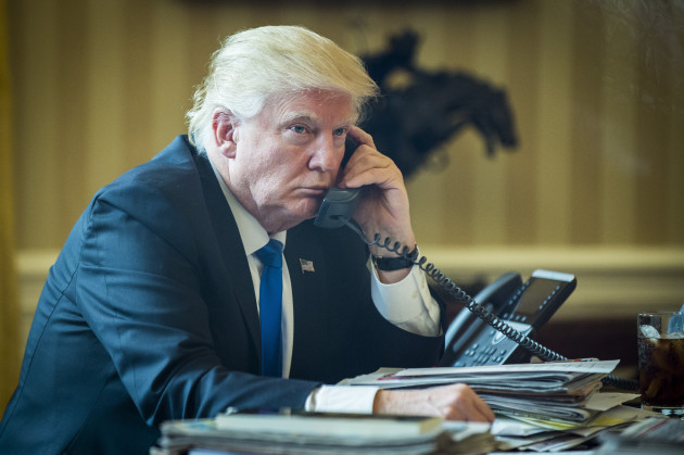 President Trump Phone Call With Vladimir Putin