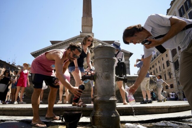 Italy Europe Heatwave