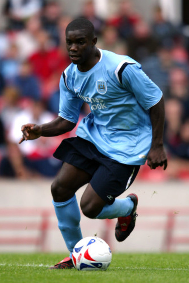 Soccer - Friendly - Stoke City v Manchester City - Britannia Stadium