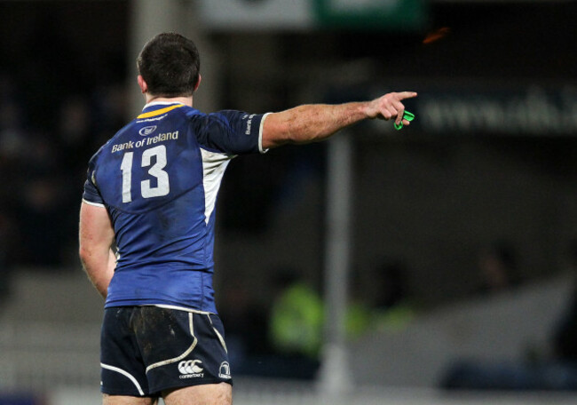 Eoin O'Malley wears the number 13 shirt