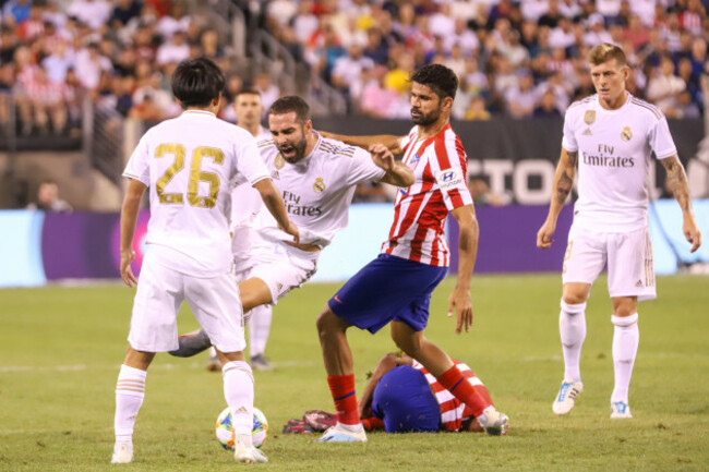 Partida entre Real Madrid e Atl&eacute;tico de Madrid nos Estados Unidos