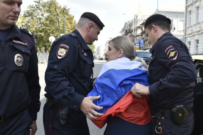 Russia Opposition Protest