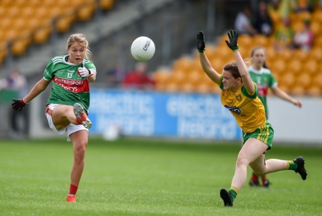 Sarah Rowe Mayo and Niamh Carr Donegal