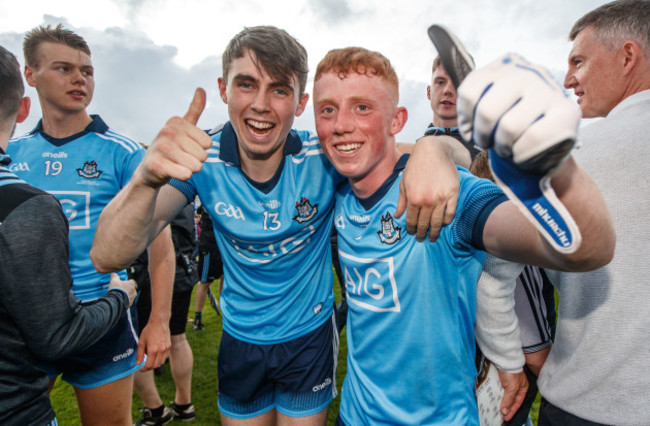 Brian O’Leary and Sean Lambe celebrate