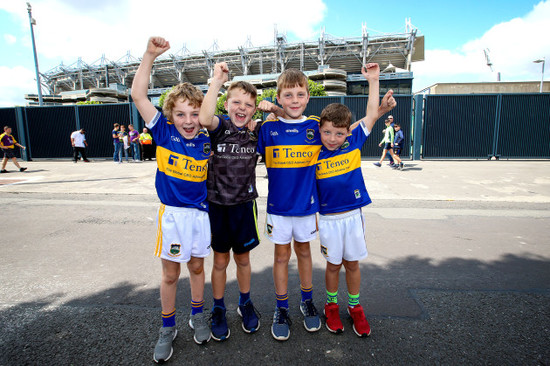 Conor Kiely Gearoid Maguire, Ruairi Maguire and Fionn Maguire