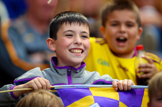 Wexford fans at the game