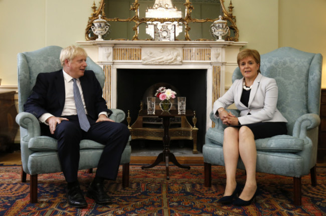 Boris Johnson visit to Scotland