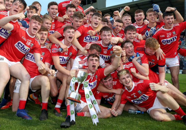 Cork celebrate winning