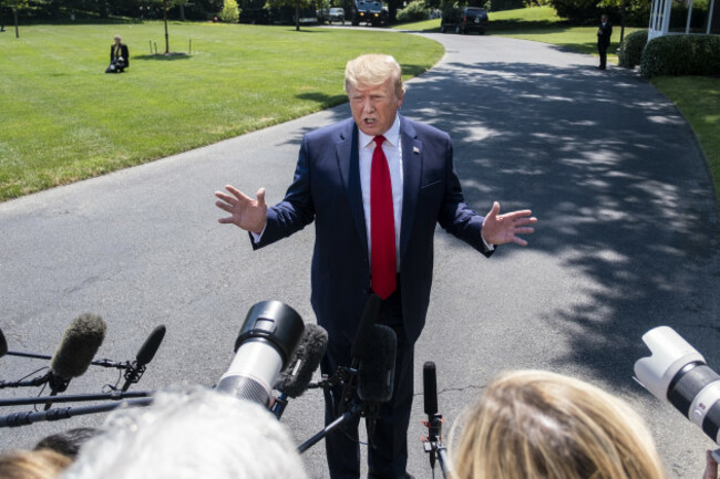 Trump Returns from Williamsburg First Representative Legislative Assembly Commemoration