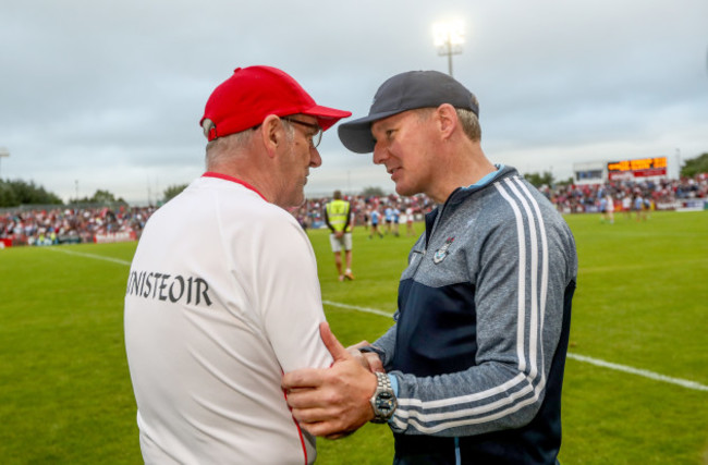 Mickey Harte and Jim Gavin /7/2018