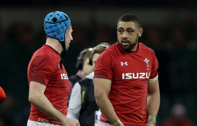 Wales Justin Tipuric and Taulupe Faletau