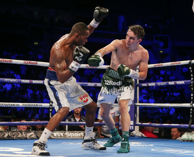 Michael Conlan with Adeilson Dos Santos