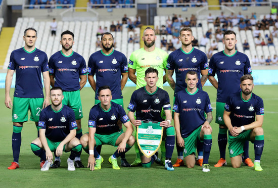 The Shamrock Rovers team