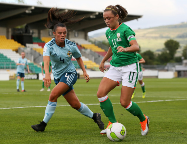 Republic of Ireland Women v N Ireland Women - FIFA Women's World Cup 2019 - UEFA Qualifier - Group 3 - Tallaght Stadium