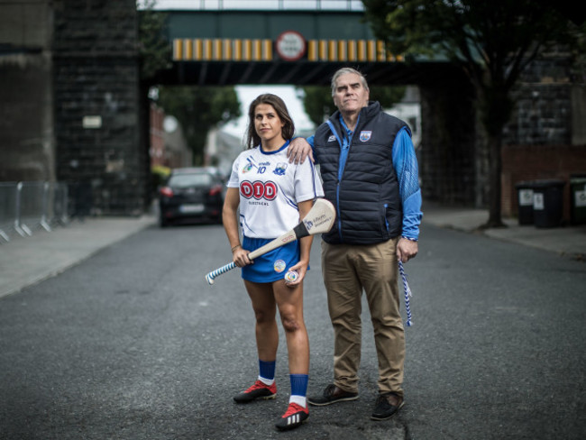 Niamh Rockett with her father Eddie Rockett